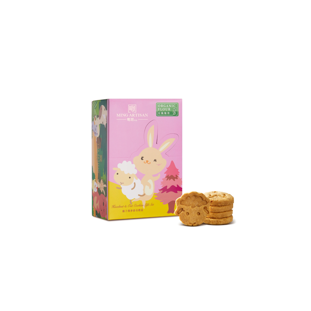 明玥榛子燕麥曲奇禮盒  | The Artisan Hazelnut & Oat Cookies Gift Set