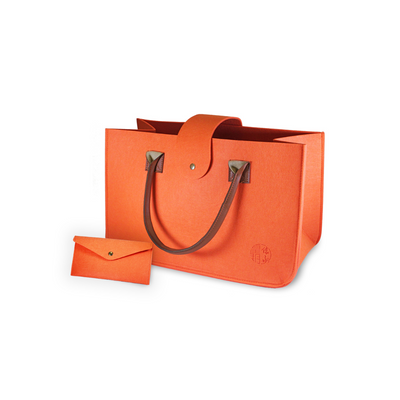 | Imperial Shopping Bag — Orange (M)