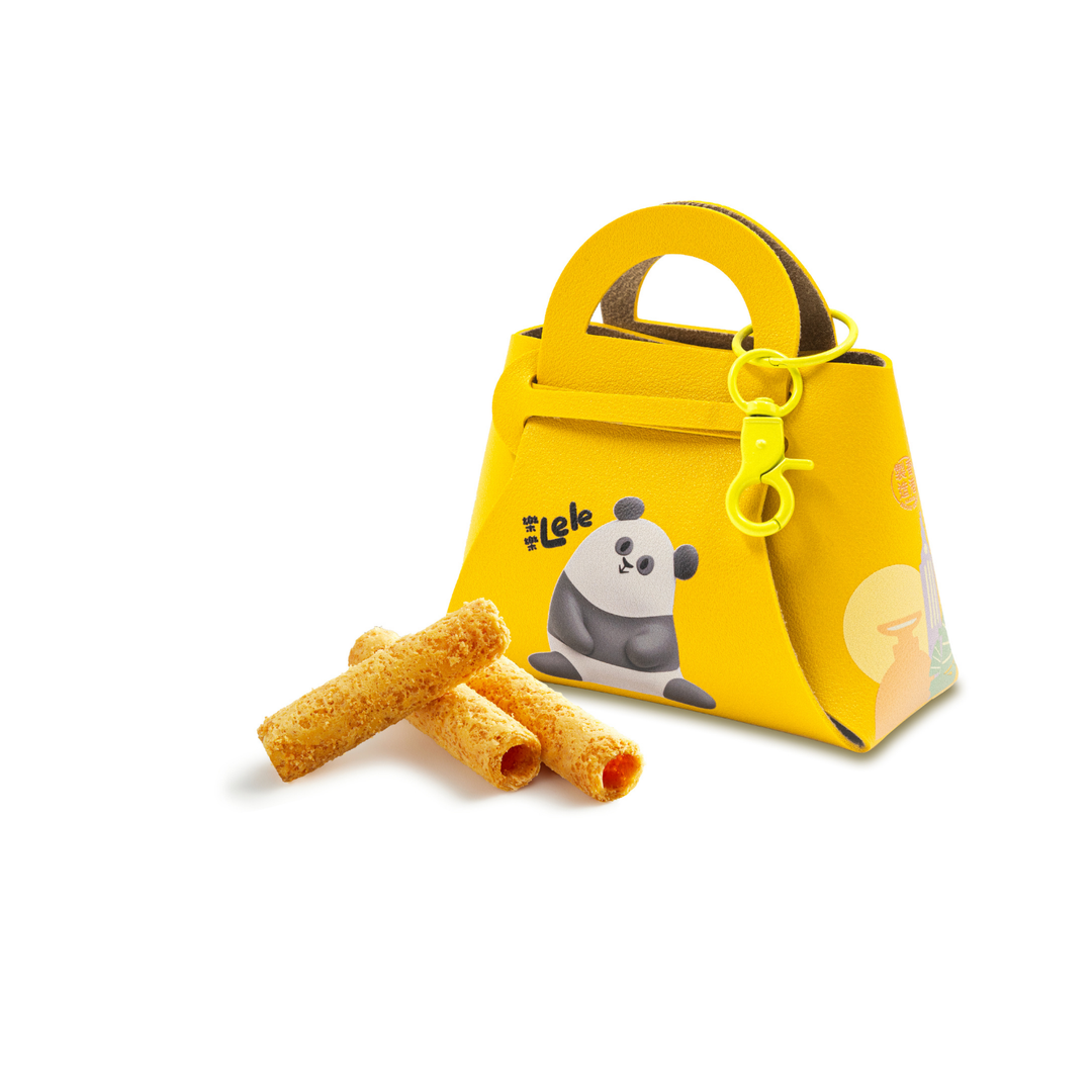 【❣️✨超希少品✨❣️】　尺八　苓峯銘　(袋付) 熊貓精品- 熊貓小手袋精品禮盒(樂樂) 黃色– IMPERIAL PATISSERIE