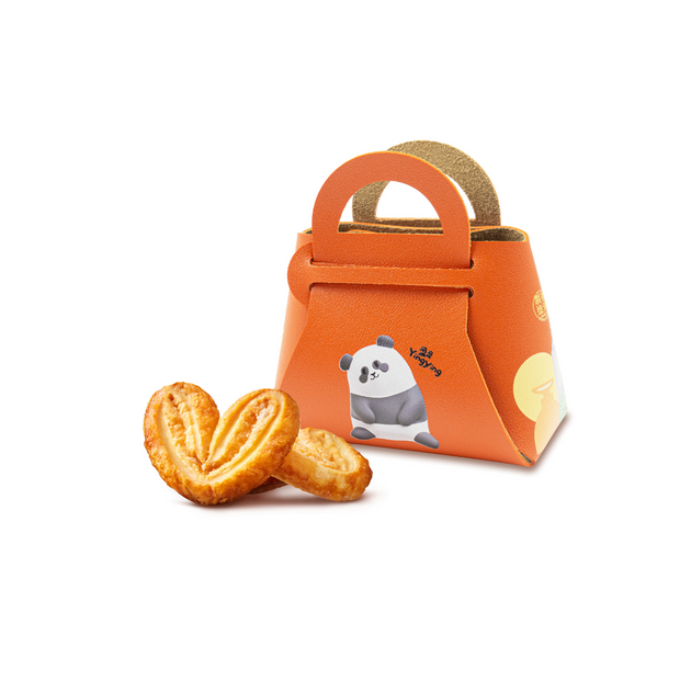 熊貓精品 - 熊貓小手袋精品禮盒 (盈盈) 橙色 | Panda Home - Panda Exquisite Handbag Gift Set  (Yingying) Orange