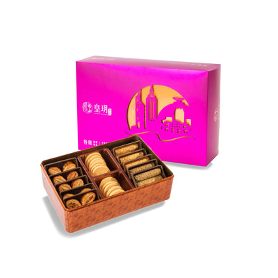 特級精選禮盒 (蝴蝶酥、蛋卷、脆曲奇) | Premium Combo Gift Box (Palmiers, Egg Rolls & Crispy Cookies)